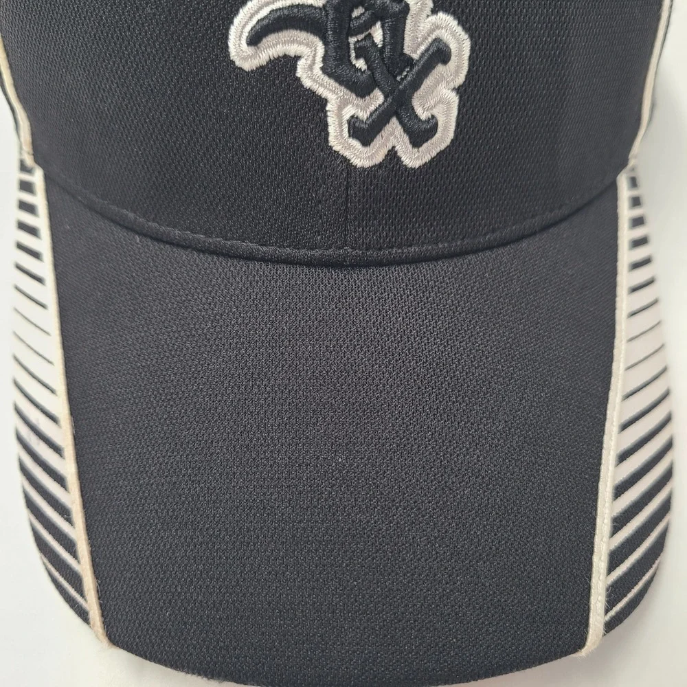 Kids Chicago White Sox Hat Adjustable 47 Brand Black White MLB Baseball Boys